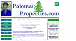 Desktop Screenshot of palomarproperties.com